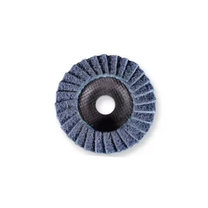 Disco abrasivo de limpieza láminas fibra de vidrio azul