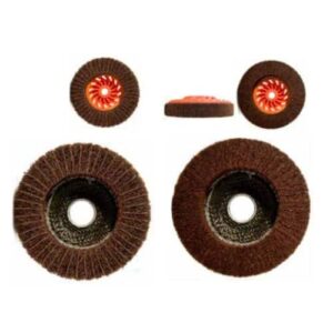 Disco abrasivo de limpieza láminas verticales fibra de vidrio no tejida