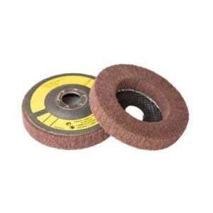 Disco abrasivo de limpieza láminas verticales mixtos de fibra de vidrio no tejida