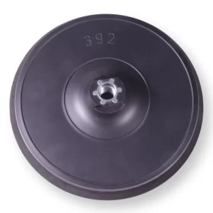 Plato pulidora 180 detalle rosca