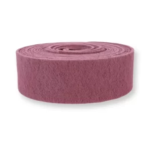 Rollo de lija fibra no tejida roja